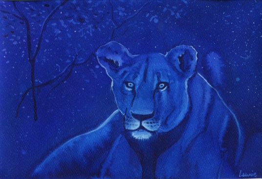The lioness night